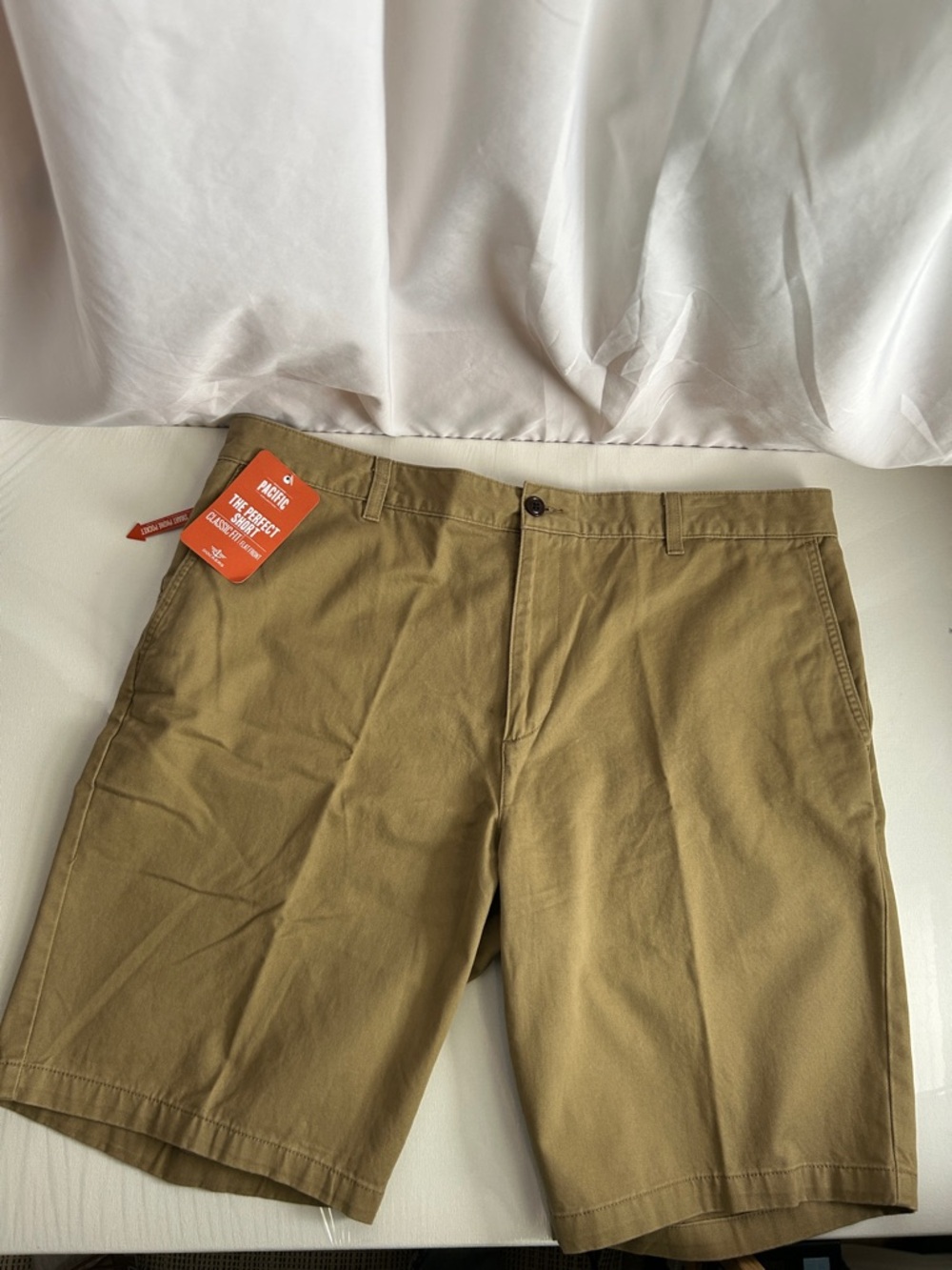 Dockers ‘The Perfect Shorts’ Men’s Flat Front Shorts - Tan